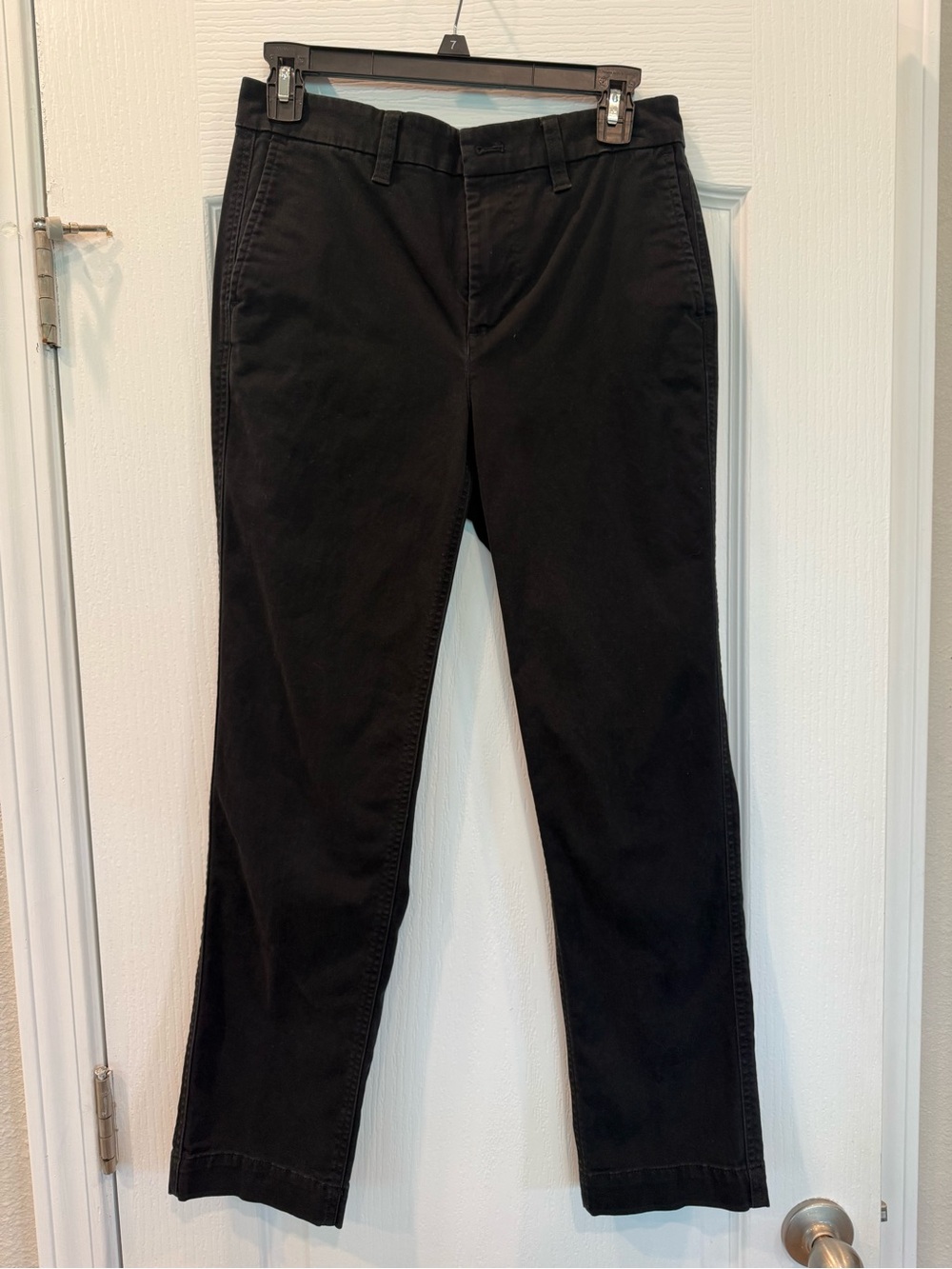 J. Crew Girlfriend High-rise Chino Pants - Classic Straight Fit Cropped